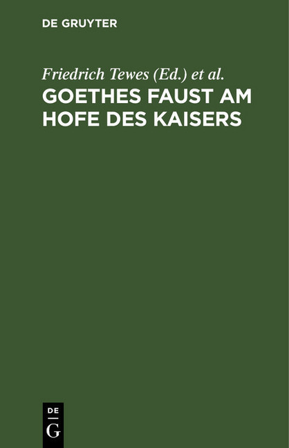 Goethes Faust am Hofe des Kaisers main product photo