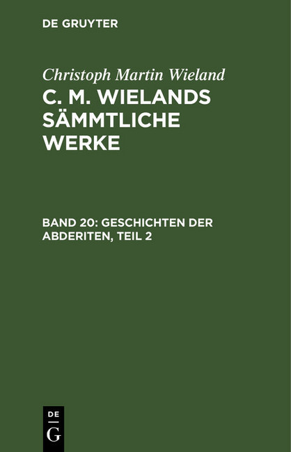 Geschichten der Abderiten, Teil 2 main product photo