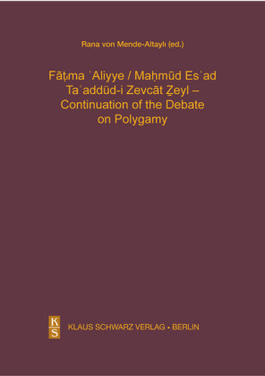 Ta'addüd-i Zevcat Zeyl - Continuation of the Debate on Polygamy.