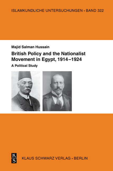 British Policy and the Nationalist Movement in Egypt, 1914-1924 main product photo