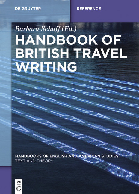 Handbook of British Travel Writing main product photo