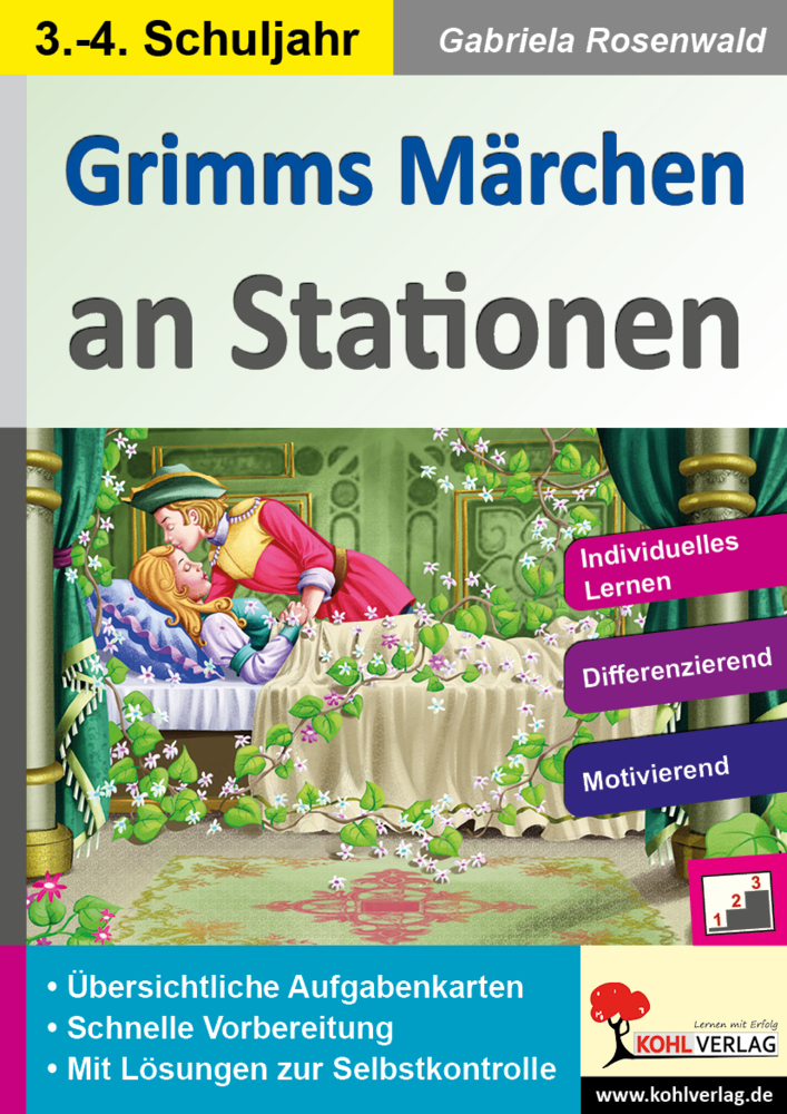Grimms Märchen an Stationen / Klasse 3-4 main product photo