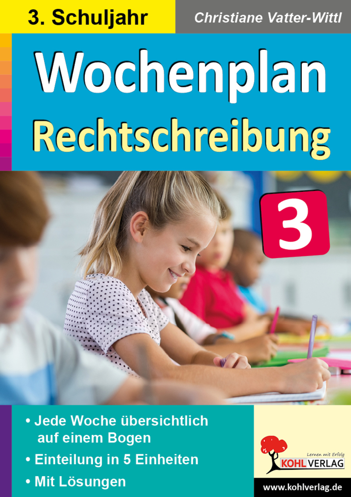 Wochenplan Rechtschreibung / Klasse 3 main product photo