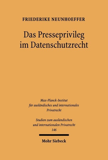 Das Presseprivileg im Datenschutzrecht main product photo