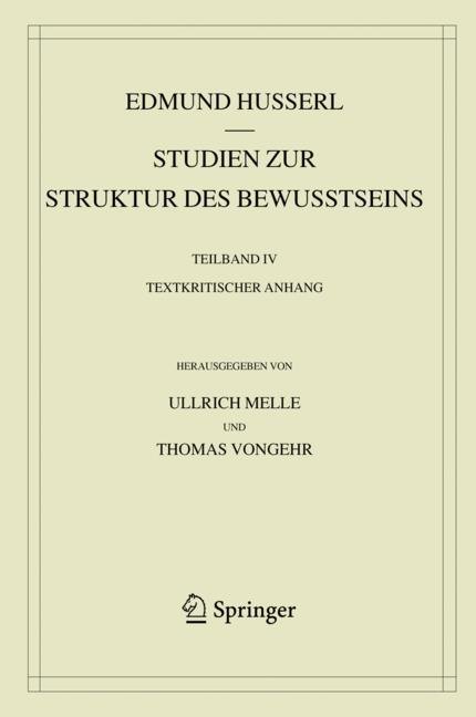 Studien zur Struktur des Bewusstseins main product photo