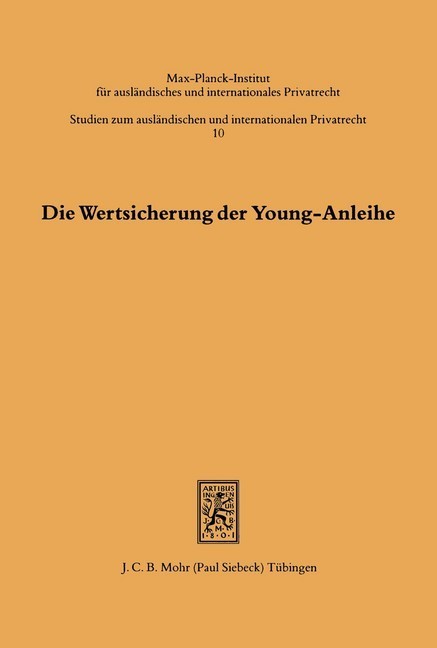 Die Wertsicherung der Young-Anleihe main product photo