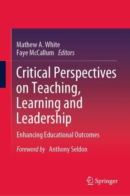 Critical Perspectives on Teaching, Learning and Leadership main product photo