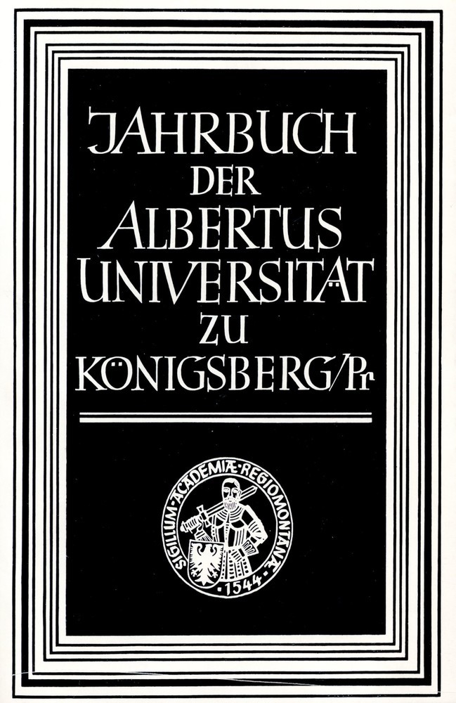 Jahrbuch der Schlesischen Friedrich-Wilhelms-Universität zu Breslau. main product photo