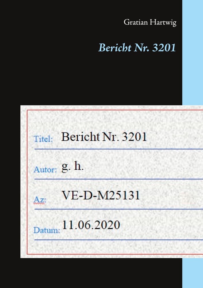 Bericht Nr. 3201 main product photo