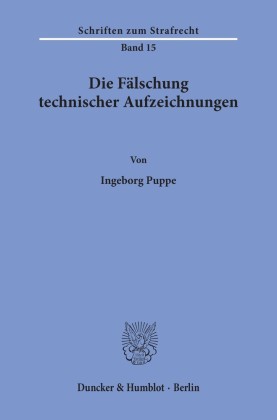Die Fälschung technischer Aufzeichnungen.