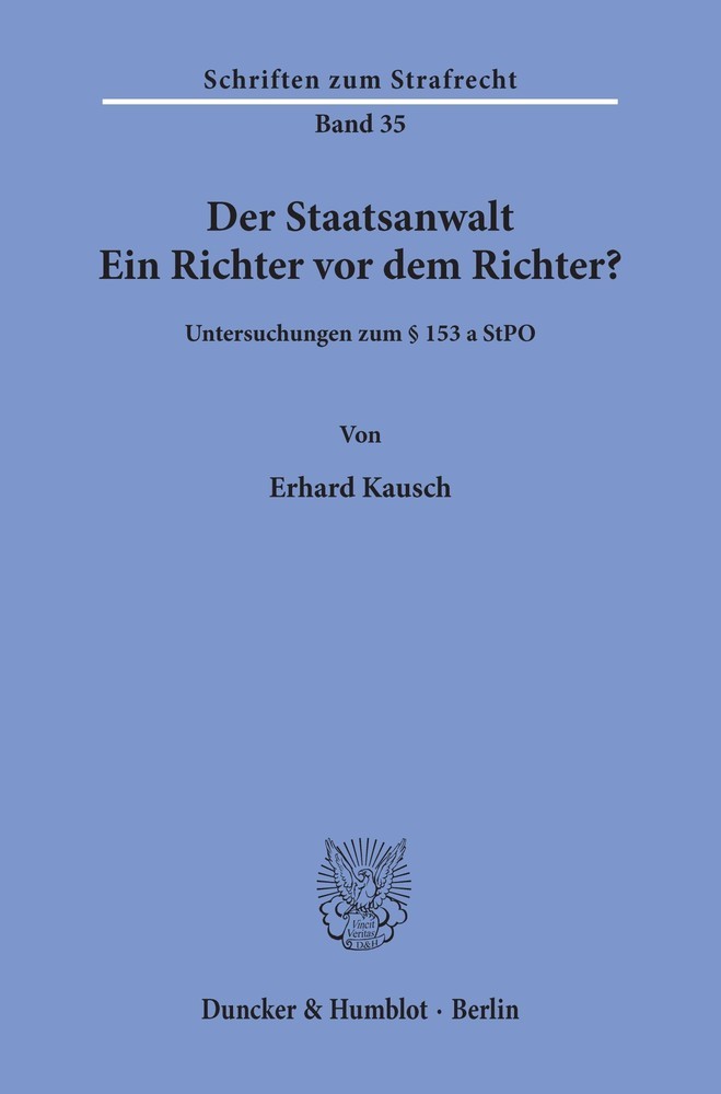 Der Staatsanwalt. main product photo