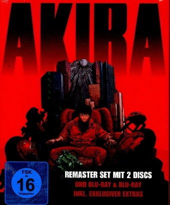 Akira 4K, 1 UHD-Blu-ray + 1 Blu-ray