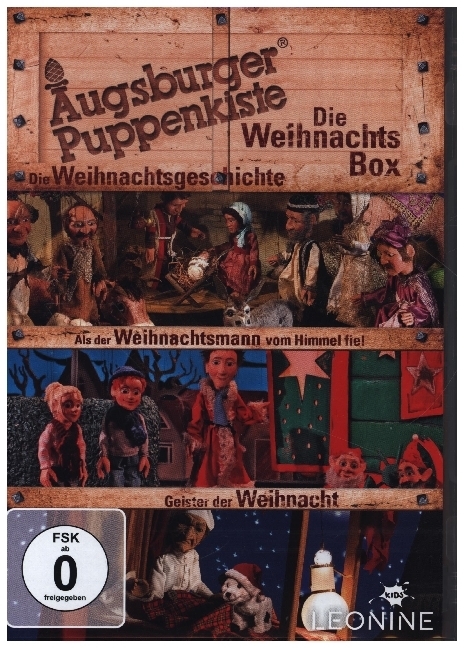 Augsburger Puppenkiste Kinofilme 3er Box, 3 DVD main product photo
