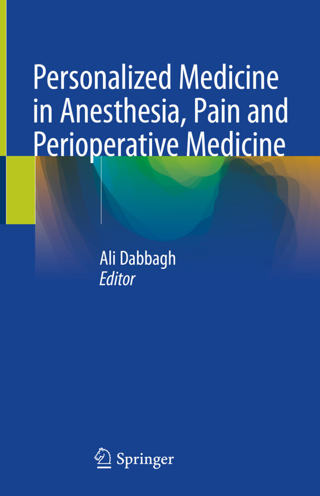 Personalized Medicine in Anesthesia, Pain and Perioperative Medicine main product photo