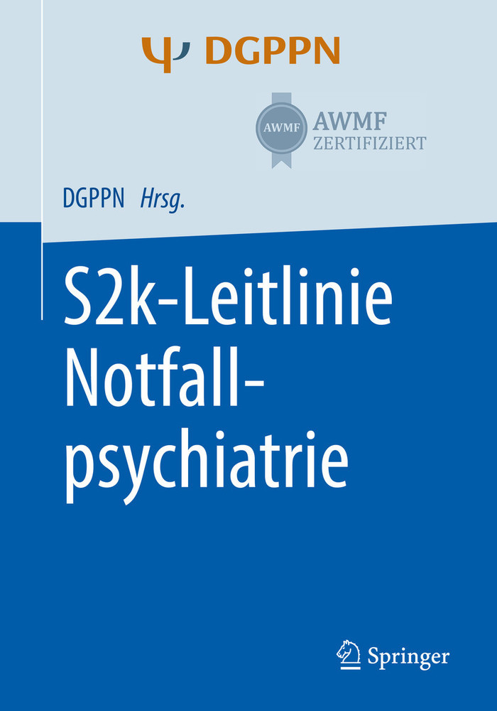 S2k-Leitlinie Notfallpsychiatrie main product photo