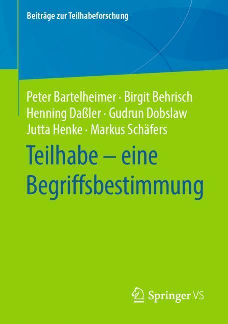 Teilhabe - eine Begriffsbestimmung main product photo