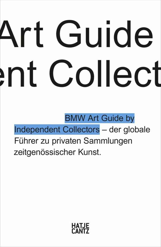 Der vierte BMW Art Guide by Independent Collectors main product photo