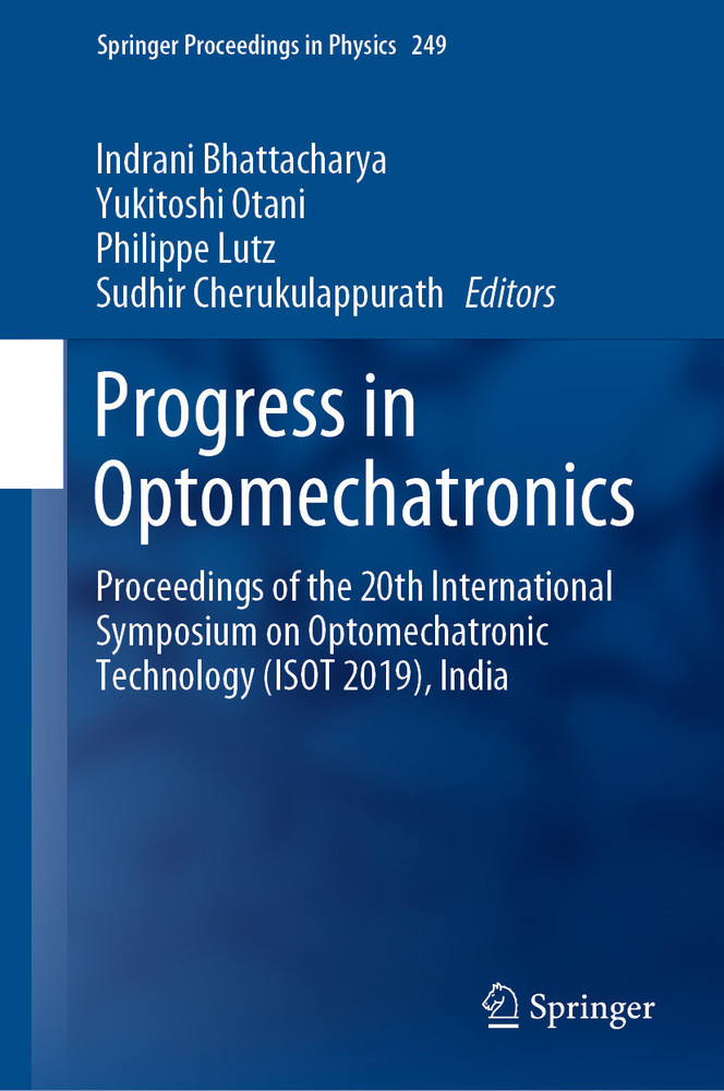 Progress in Optomechatronics main product photo