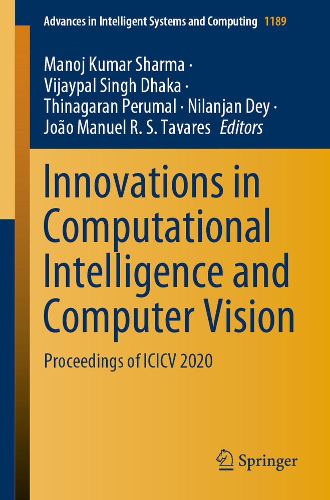 Innovations in Computational Intelligence and Computer Vision main product photo