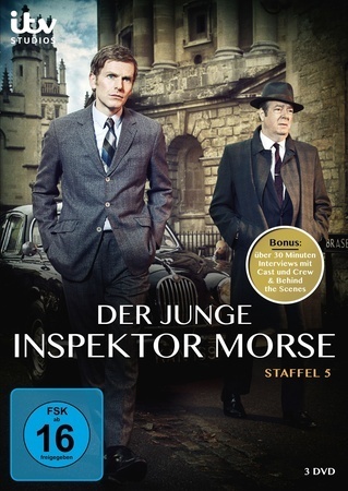 Der junge Inspektor Morse. Staffel.5, 3 DVD, 3 DVD-Video main product photo