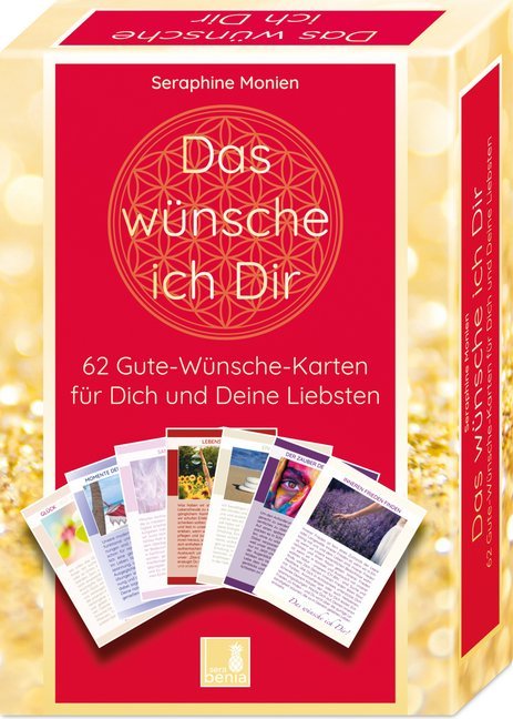 Das wünsche ich Dir | 62 Achtsamkeitskarten | Lebensweisheiten, Coaching & Empowerment | schöne Geschenkidee main product photo