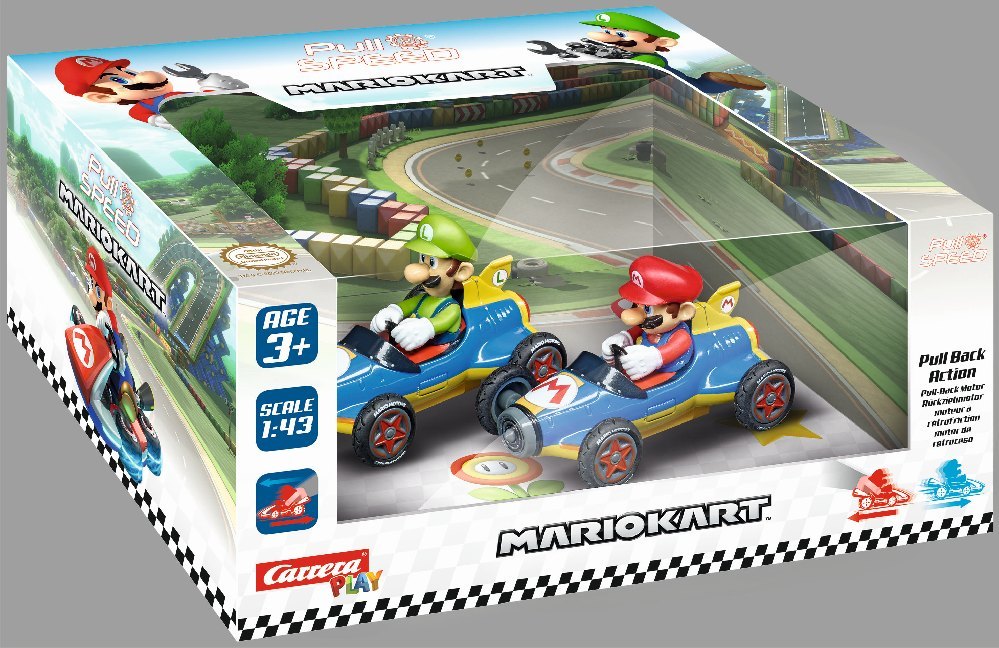 Pull and Speed Mario Kart 8 "Mach 8" Twinpack main product photo