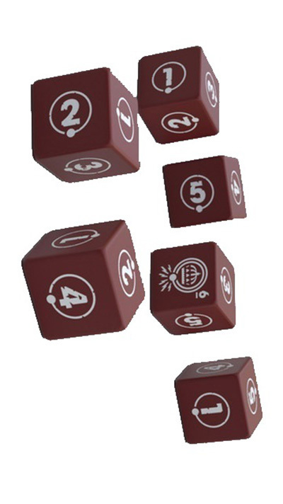 Things from the Flood - Würfelset main product photo