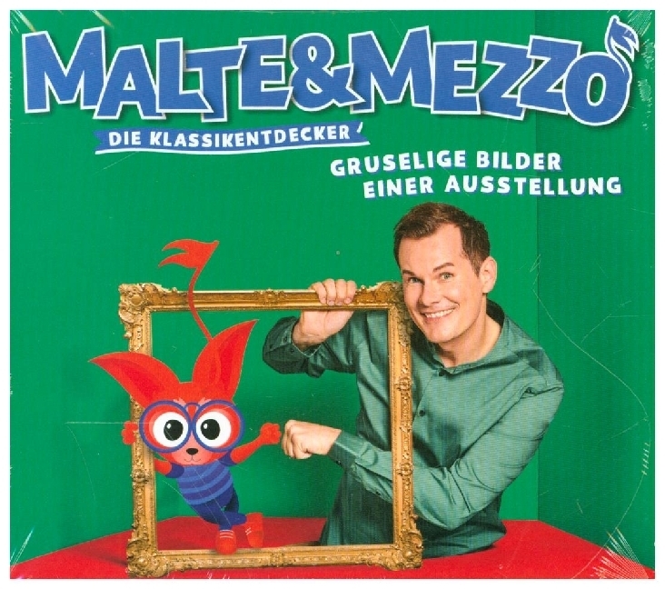 Malte & Mezzo - Gruselige Bilder einer Ausstellung, 1 Audio-CD main product photo