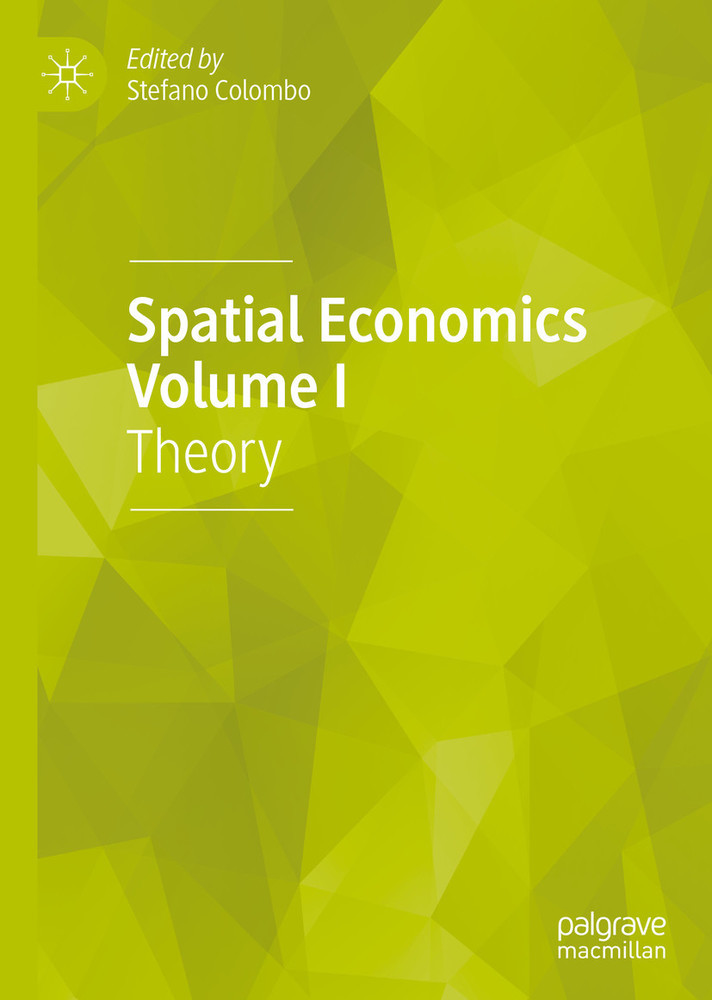 Spatial Economics Volume I main product photo