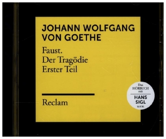 Faust. Der Tragödie Erster Teil, 1 Audio-CD, MP3
