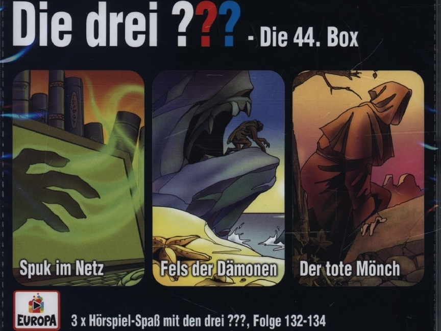 Die drei Fragezeichen - 3er Box. Box.44, 3 Audio-CD main product photo