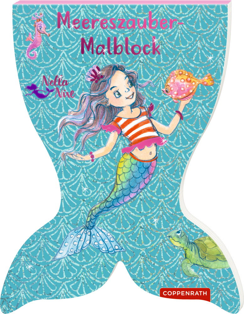 Nella Nixe: Meereszauber-Malblock main product photo