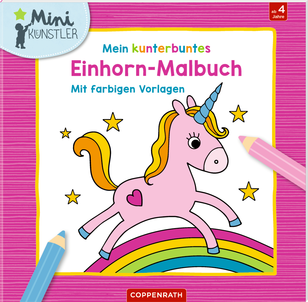 Mein kunterbuntes Einhorn-Malbuch main product photo