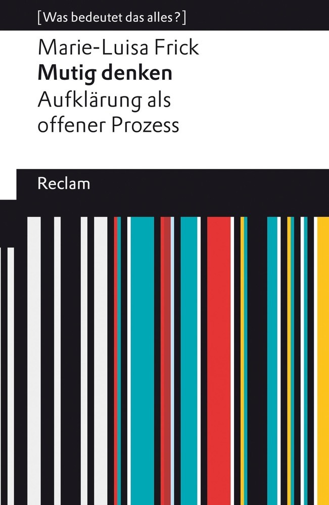 Mutig denken. Aufklärung als offener Prozess main product photo