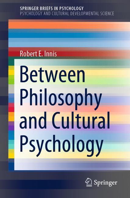 Between Philosophy and Cultural Psychology main product photo