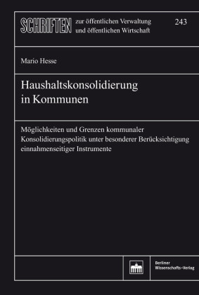 Haushaltskonsolidierung in Kommunen