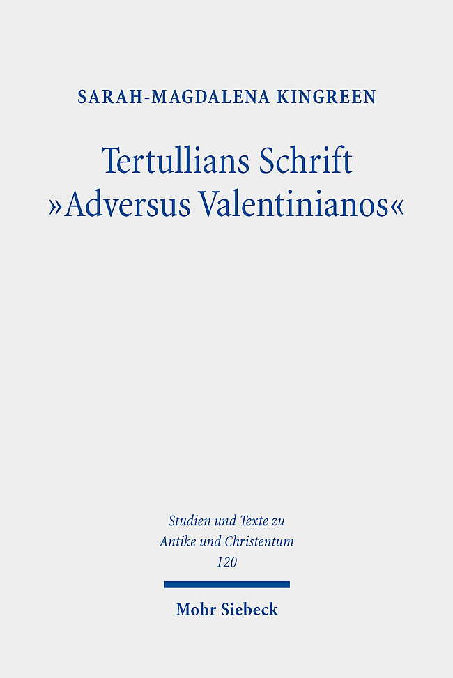 Tertullians Schrift 'Adversus Valentinianos' main product photo
