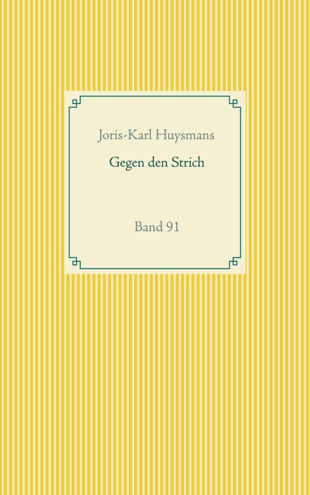Gegen den Strich main product photo