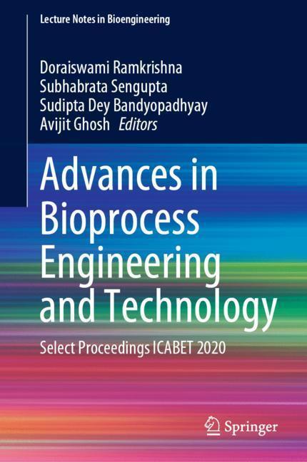 Advances in Bioprocess Engineering and Technology main product photo