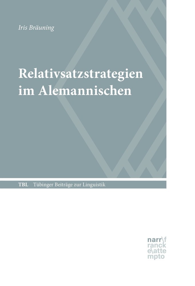 Relativsatzstrategien im Alemannischen main product photo
