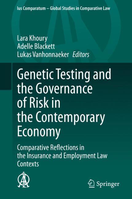 Genetic Testing and the Governance of Risk in the Contemporary Economy main product photo
