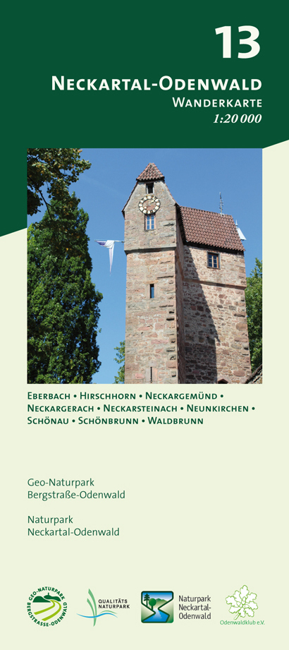 Odenwald Freizeitkarte Neckartal-Odenwald main product photo