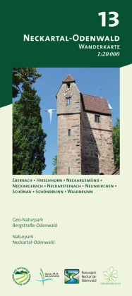 Odenwald Freizeitkarte  Neckartal-Odenwald