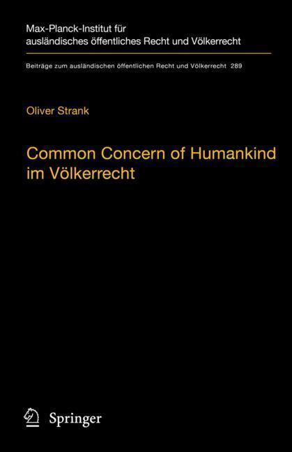 Common Concern of Humankind im Völkerrecht main product photo
