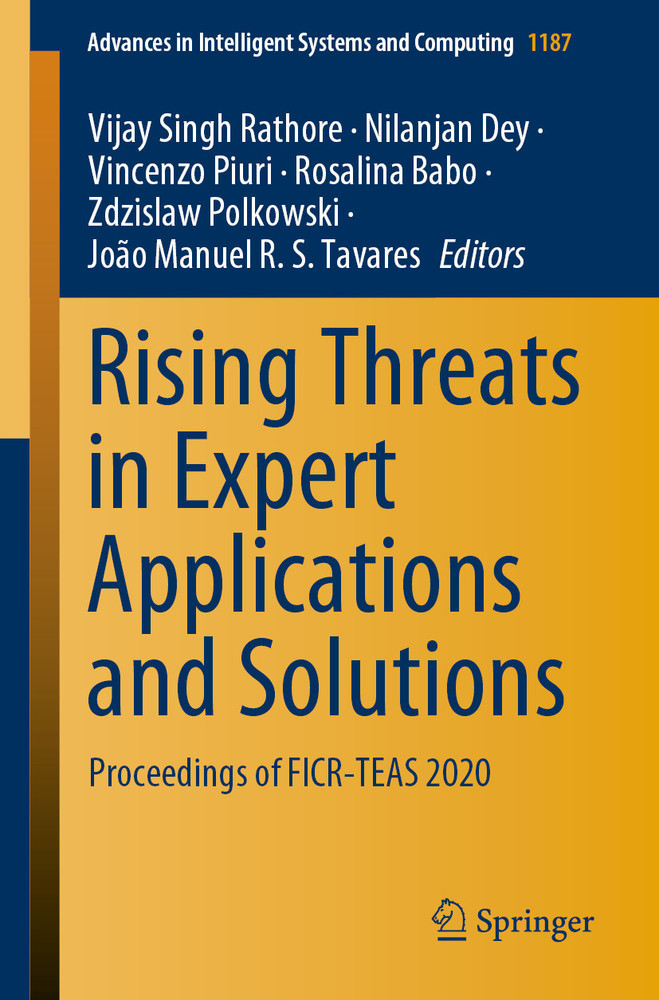 Rising Threats in Expert Applications and Solutions main product photo