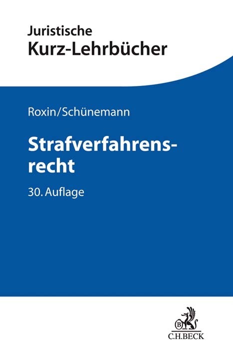 Strafverfahrensrecht main product photo