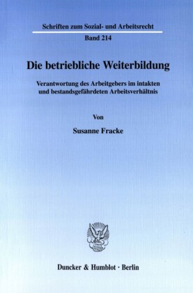 Die betriebliche Weiterbildung.