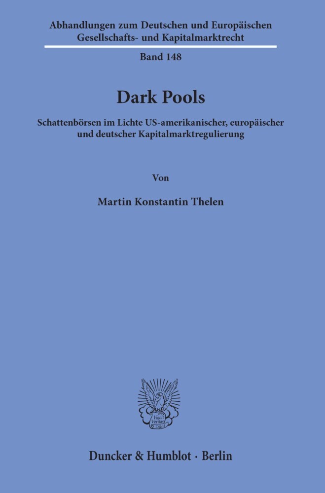 Dark Pools. main product photo