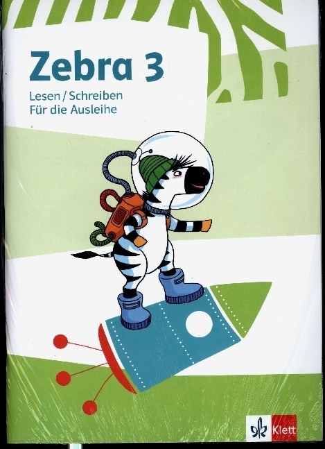 Zebra 3, Heft Lesen/Schreiben und Heft Sprache für die Ausleihe Klasse 3, 2 Bde. main product photo