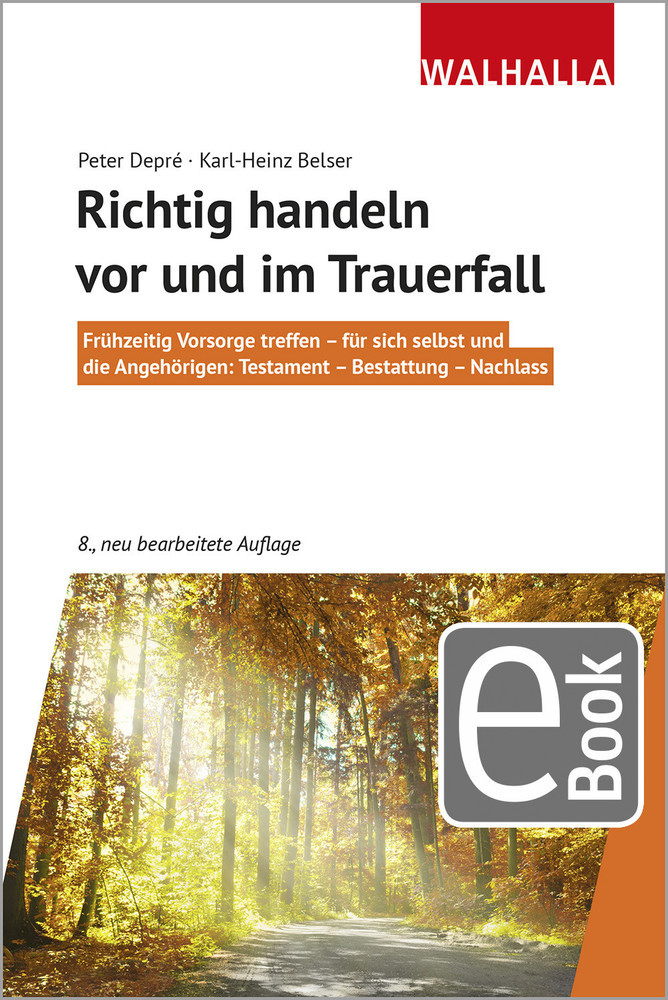 Richtig handeln vor und im Trauerfall main product photo